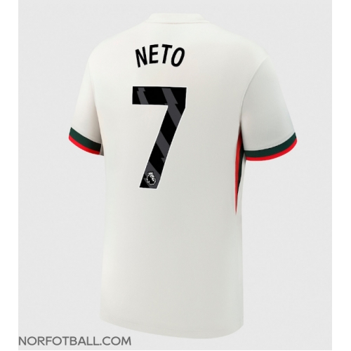 Billige Fotballdrakt Chelsea Pedro Neto #7 Replika Bortedrakt 2025-26 Kortermet Billige Fotballdrakt Chelsea Pedro Neto #7 Replika Bortedrakt 2025-26 Kortermet